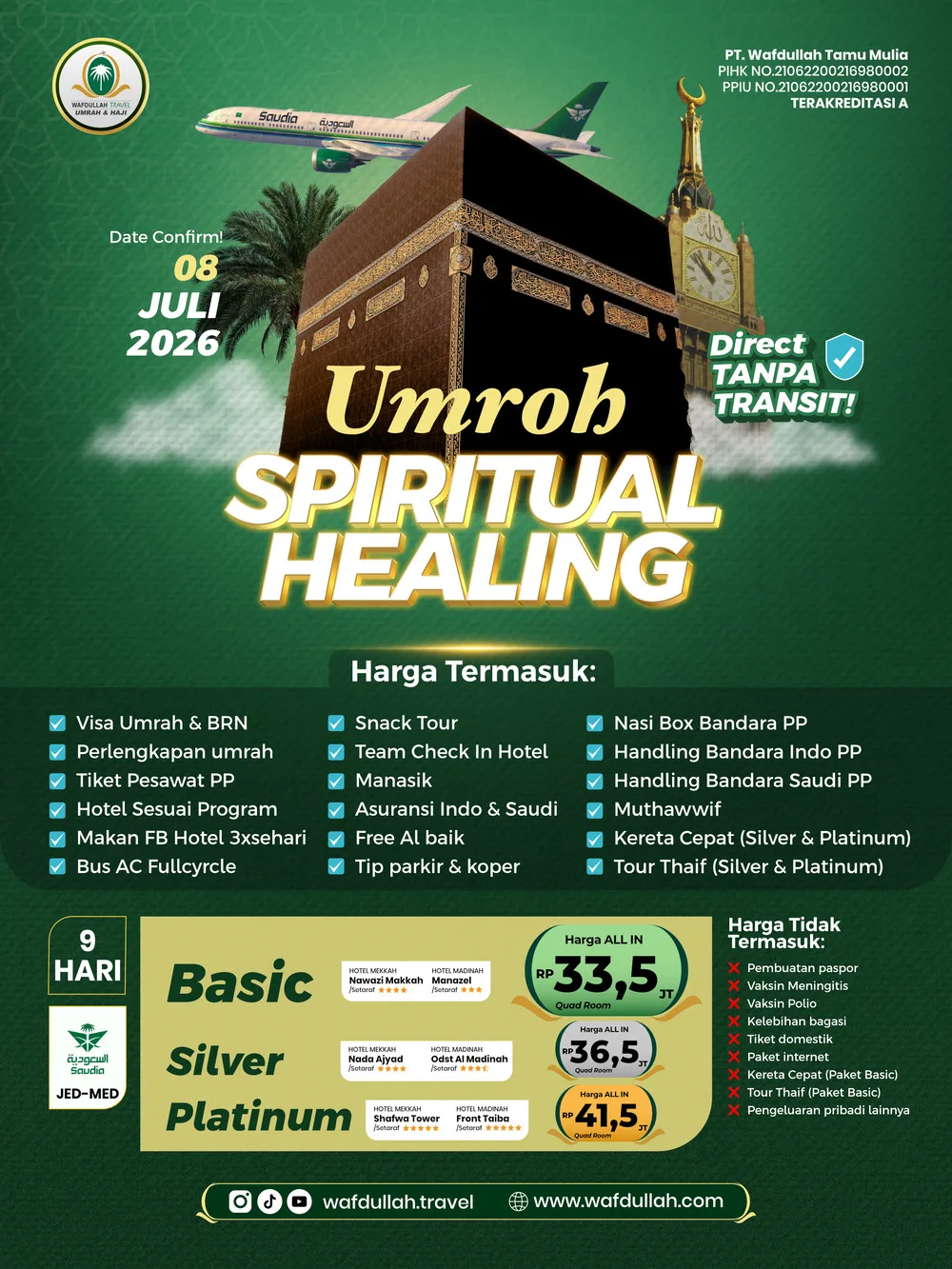 Umroh Spiritual Healing SILVER