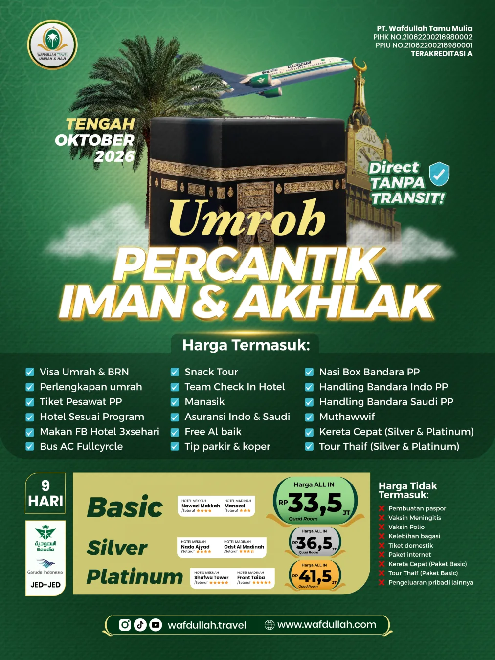 Umroh Percantik Iman & Akhlak Basic