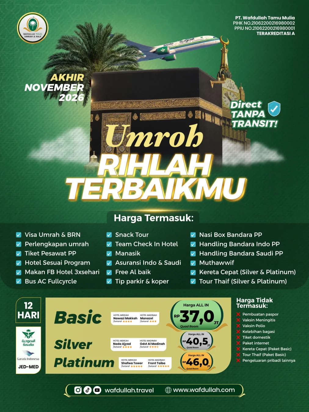 Umroh Rihlah Terbaikmu Basic