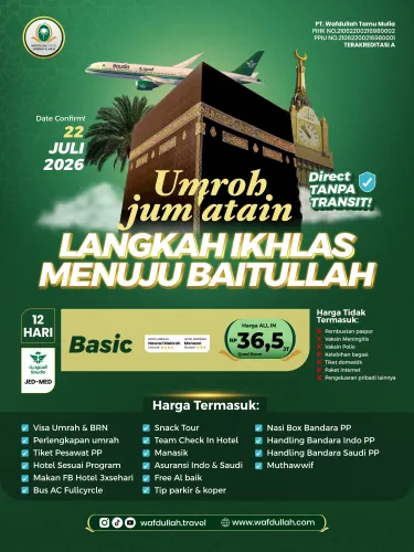 Umroh Jumatain (2X Jum'at) BASIC