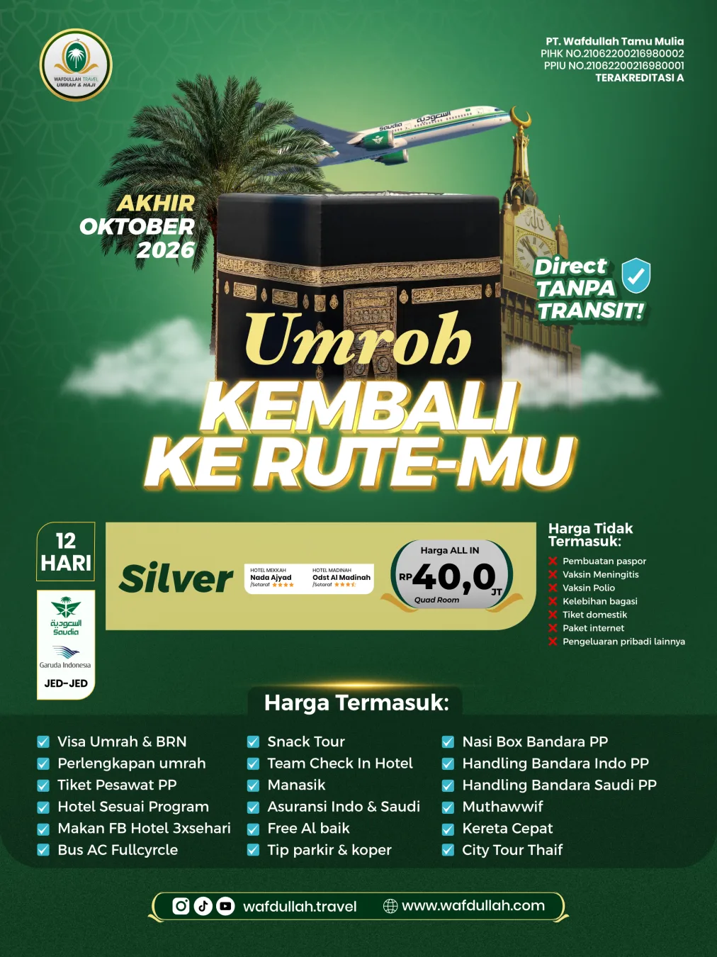 Umroh Kembali ke Rute-mu Silver