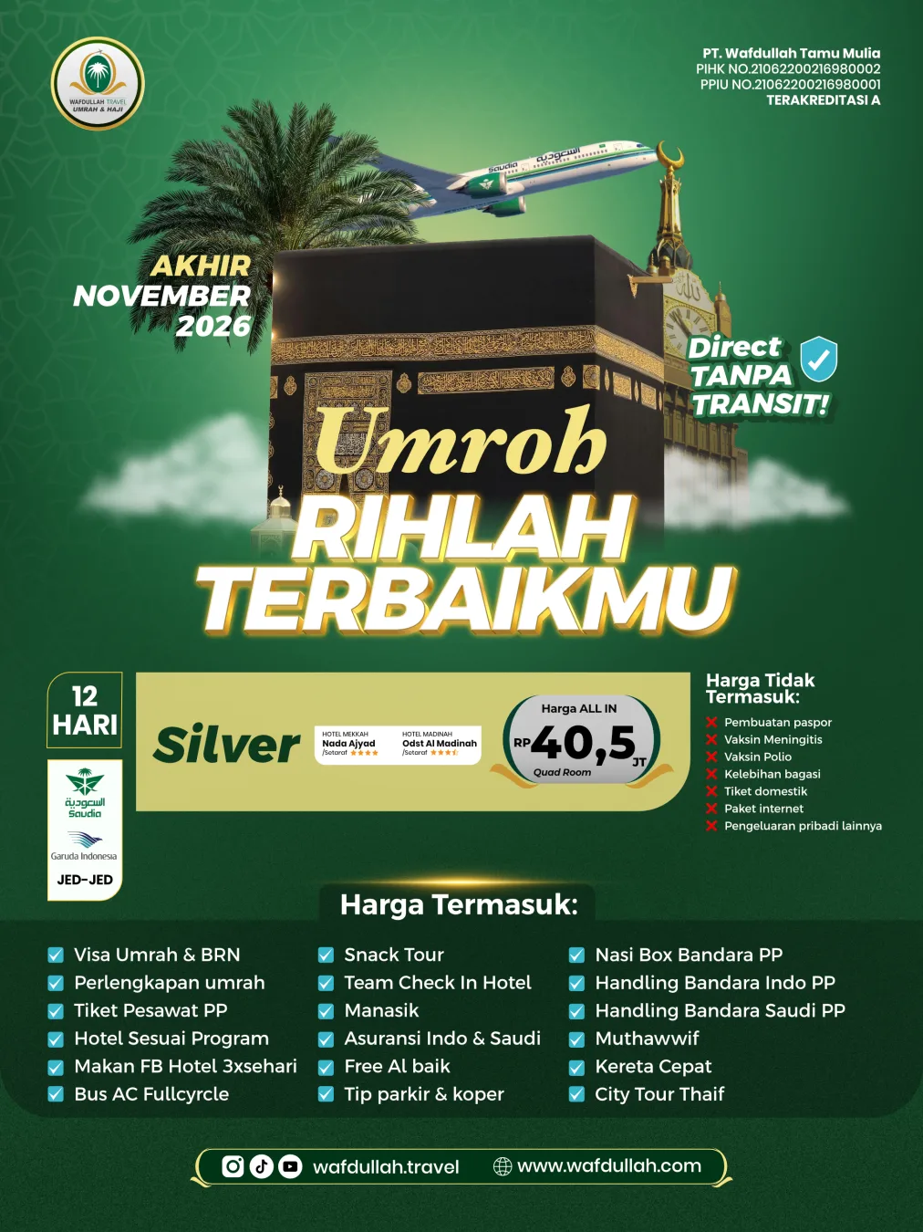 Umroh Rihlah Terbaikmu Silver