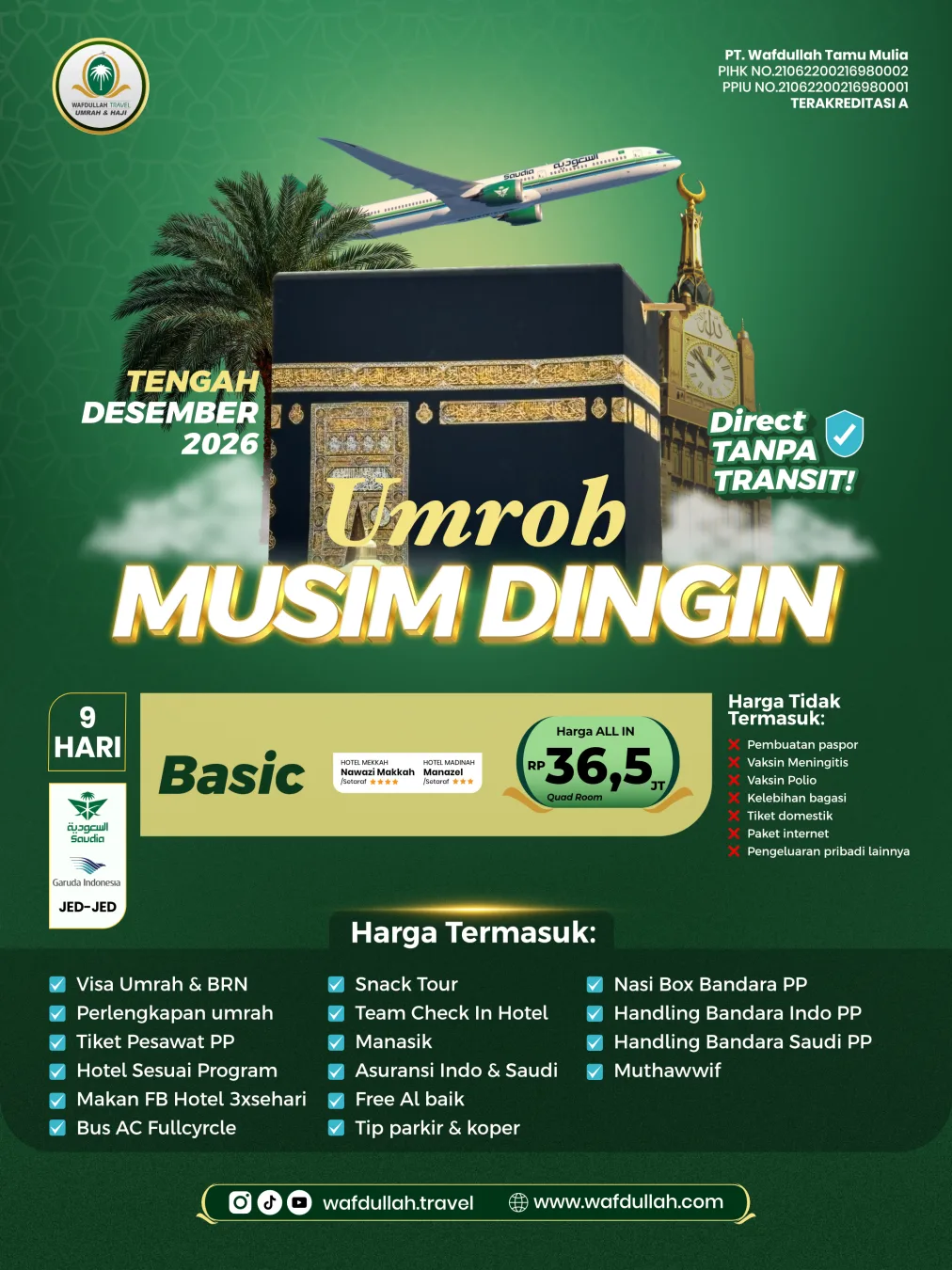 Umroh Musim Dingin Basic
