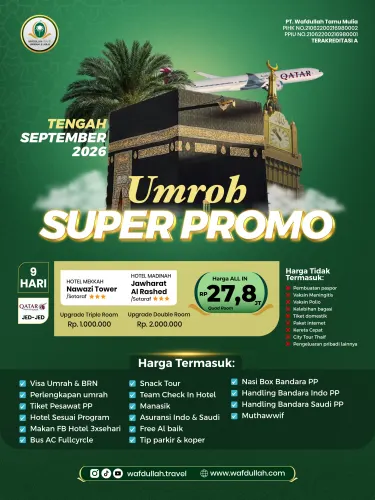 UMROH SUPER PROMO SEPTEMBER