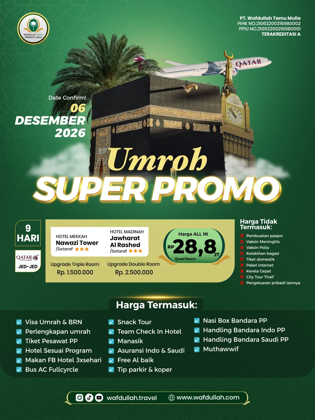 UMROH SUPER PROMO DESEMBER 2026